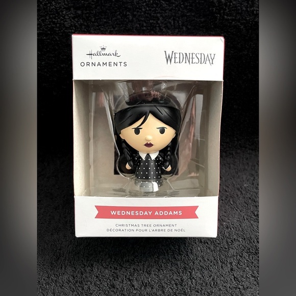 Hallmark Other - NIB 2024 Hallmark WEDNESDAY ADDAMS
Christmas Ornament In Box,